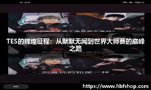 TES的辉煌征程：从默默无闻到世界大师赛的巅峰之路
